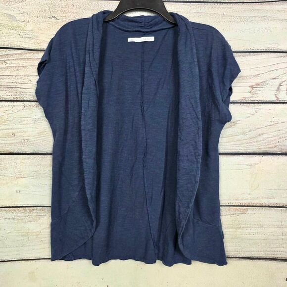Maurices Navy Open Front Short Sleeve Cardigan S - Picture 1 of 5